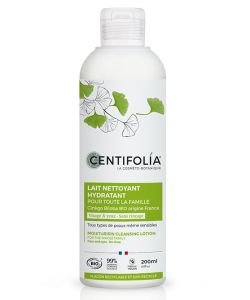 Lait démaquillant hydratant BIO, 200 ml